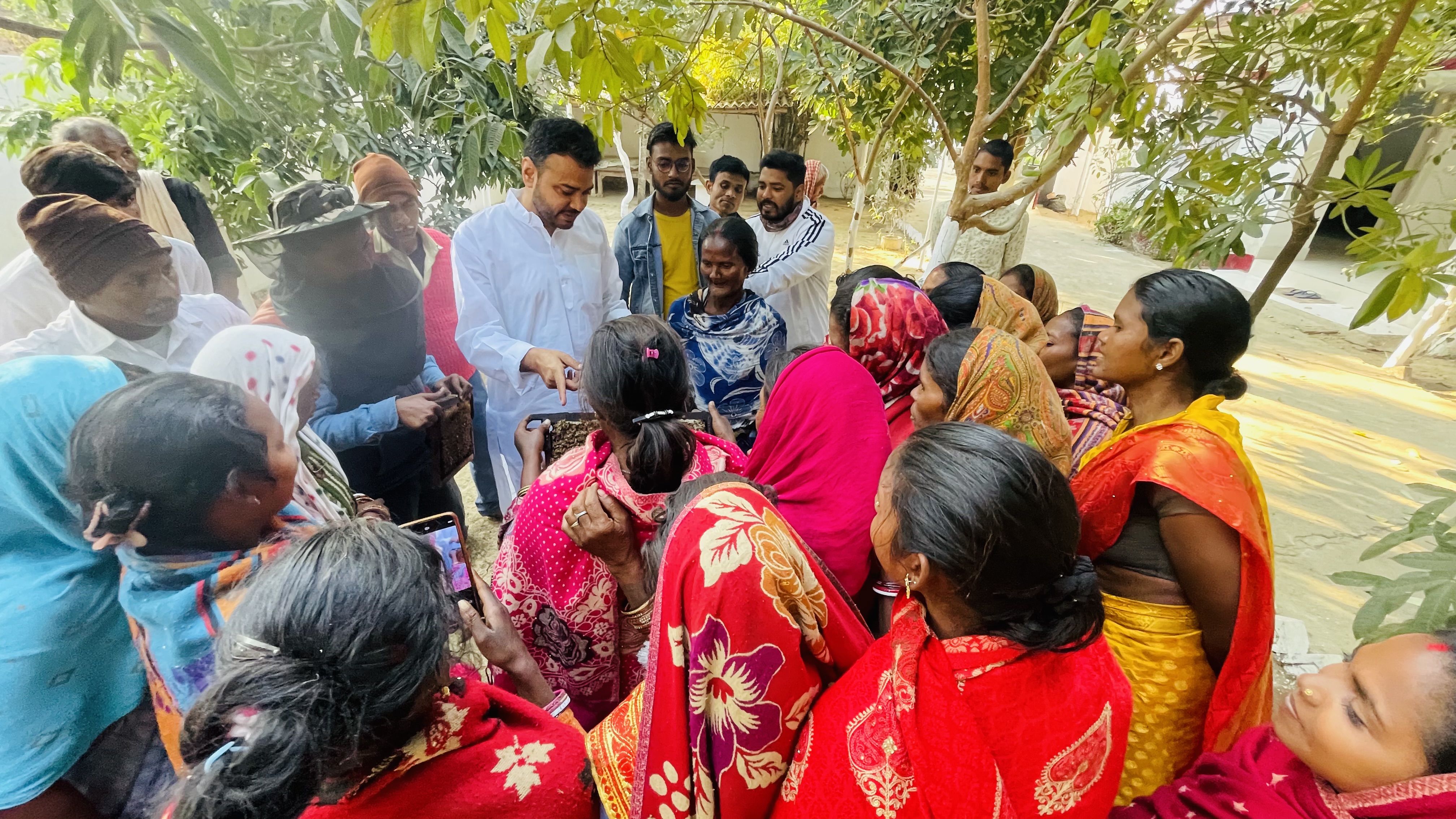 Community training session